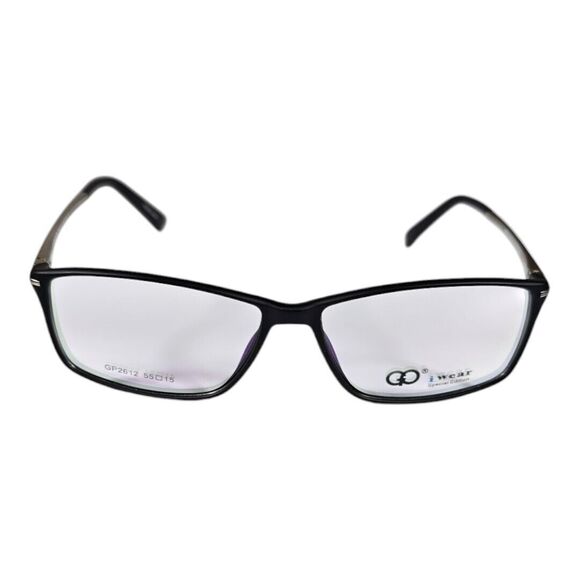 Demo Accessories - GIANNI PO WOMEN'S EYEGLASSES GP2612 55/15 145 BLACK/ SILVER DEMO